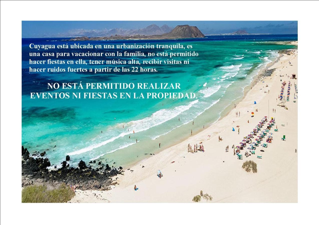 Cuyagua Villa Corralejo Dış mekan fotoğraf